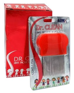 PEINE ANTI PIOJOS Y LIENDRES  DR. CLEAN (ADN PHARMA)