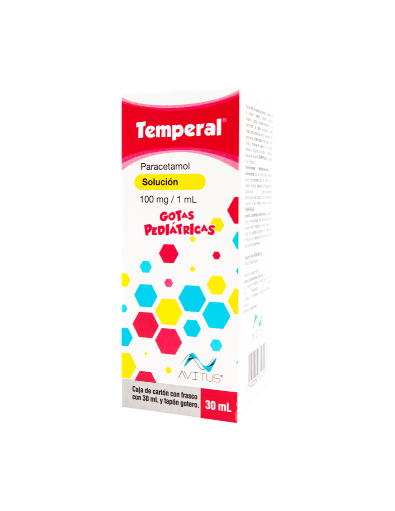 TEMPERAL 100 MG/ML C/30 ML GOTAS ( PARACETAMOL )(ALLEN/AVITUS)