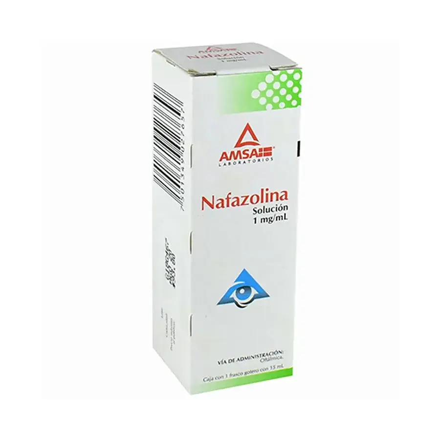 NAFAZOLINA 1 MG/ML C/15ML GOTAS OFT (AMSA)