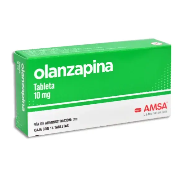 OLANZAPINA 10MG C/14 TABS (AMSA)