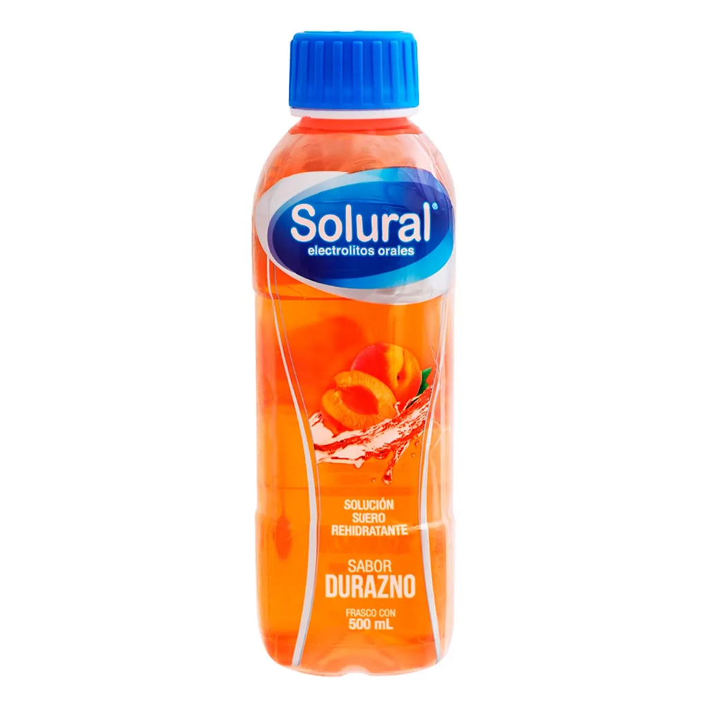 SOLURAL DURAZNO C/500 ML ( ELECTROLITOS )(AMSA)
