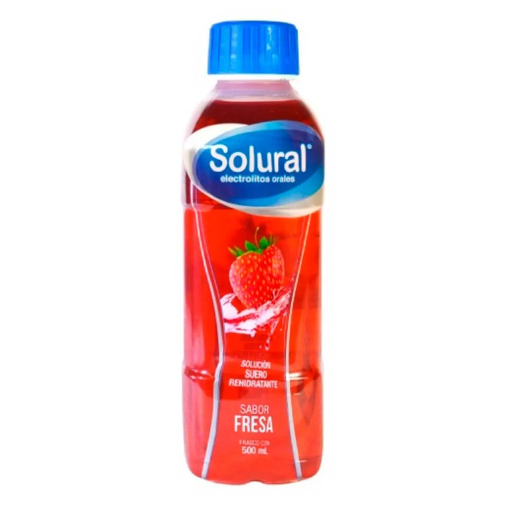SOLURAL FRESA C/500 ML ( ELECTROLITOS )(AMSA)