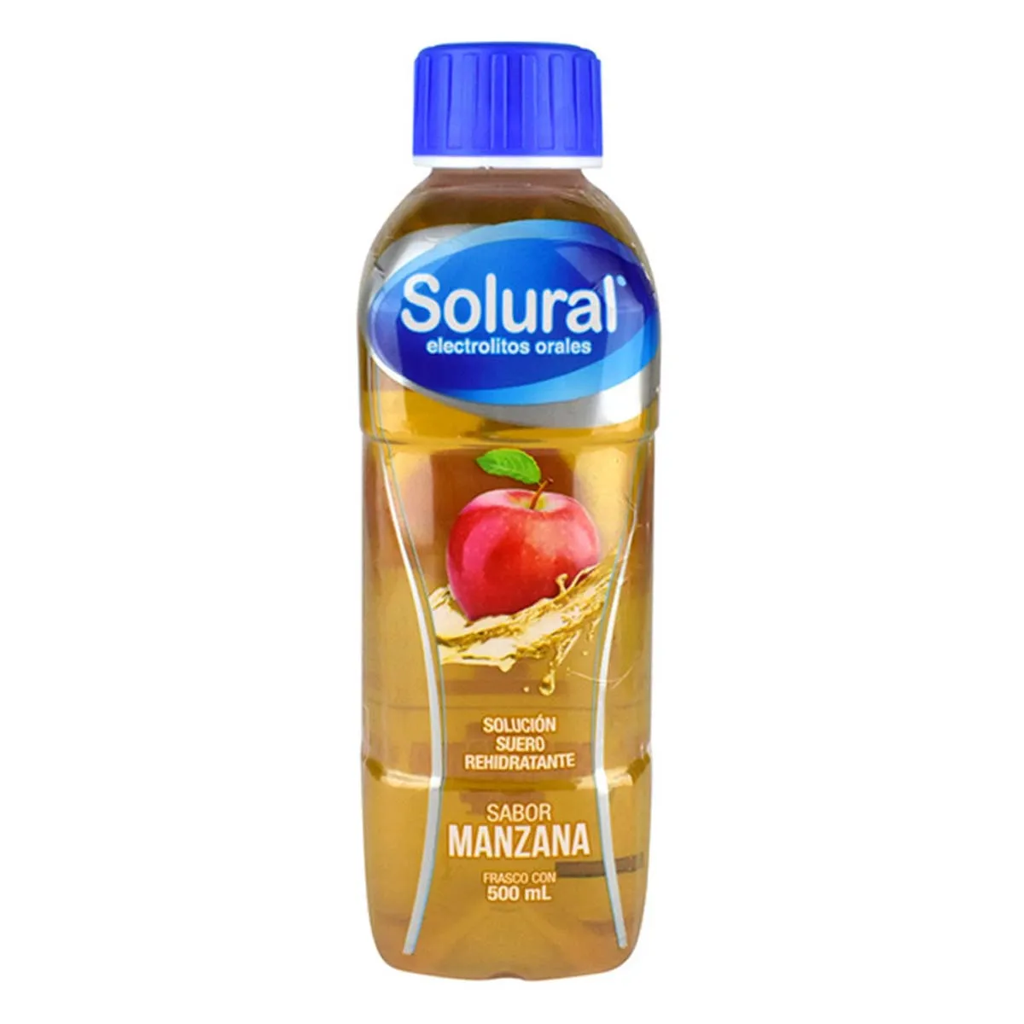 SOLURAL MANZANA C/500 ML ( ELECTROLITOS )(AMSA)