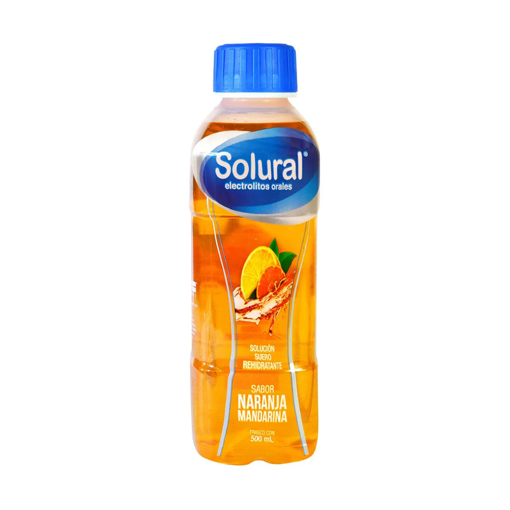 SOLURAL NARANJA-MANDARINA C/500 ML ( ELECTROLITOS )(AMSA)
