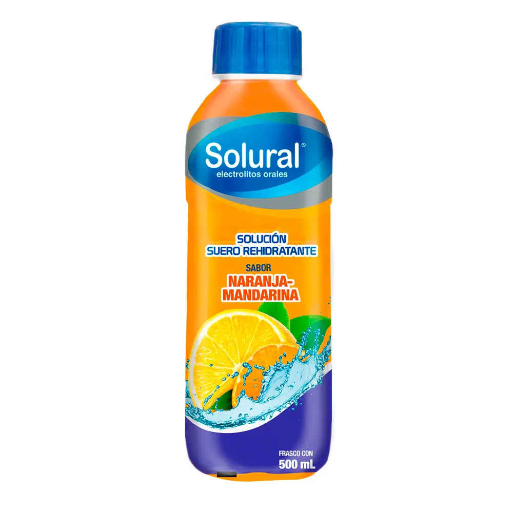 SOLURAL NARANJA-MANDARINA C/500ML (ELECTROLITOS)(AMSA)