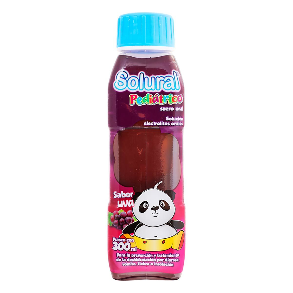 SOLURAL PEDIATRICO UVA C/300 ML ( ELECTROLITOS )(AMSA)