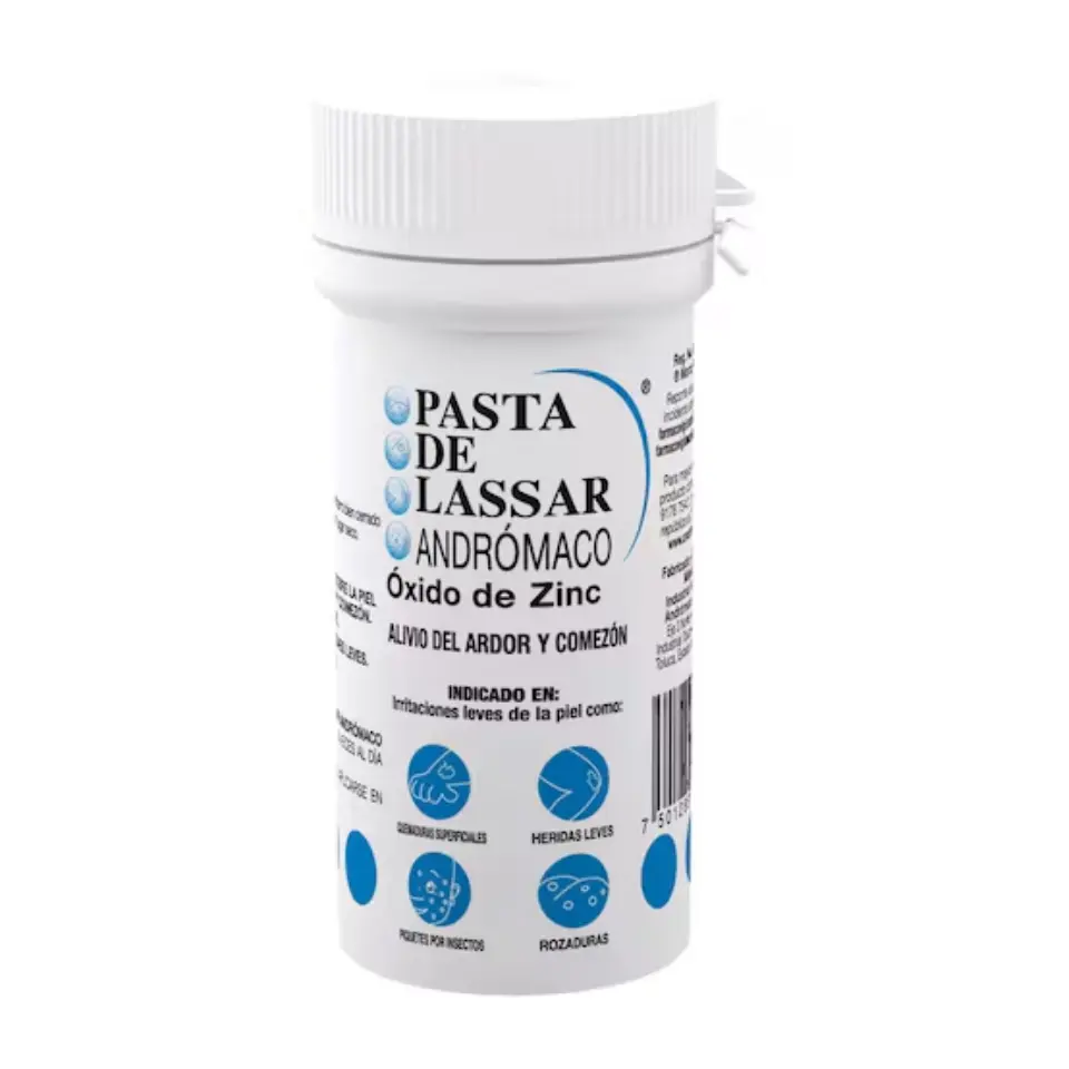 PASTA DE LASSAR POMADA TARRO C/30G (ANDROMACO)