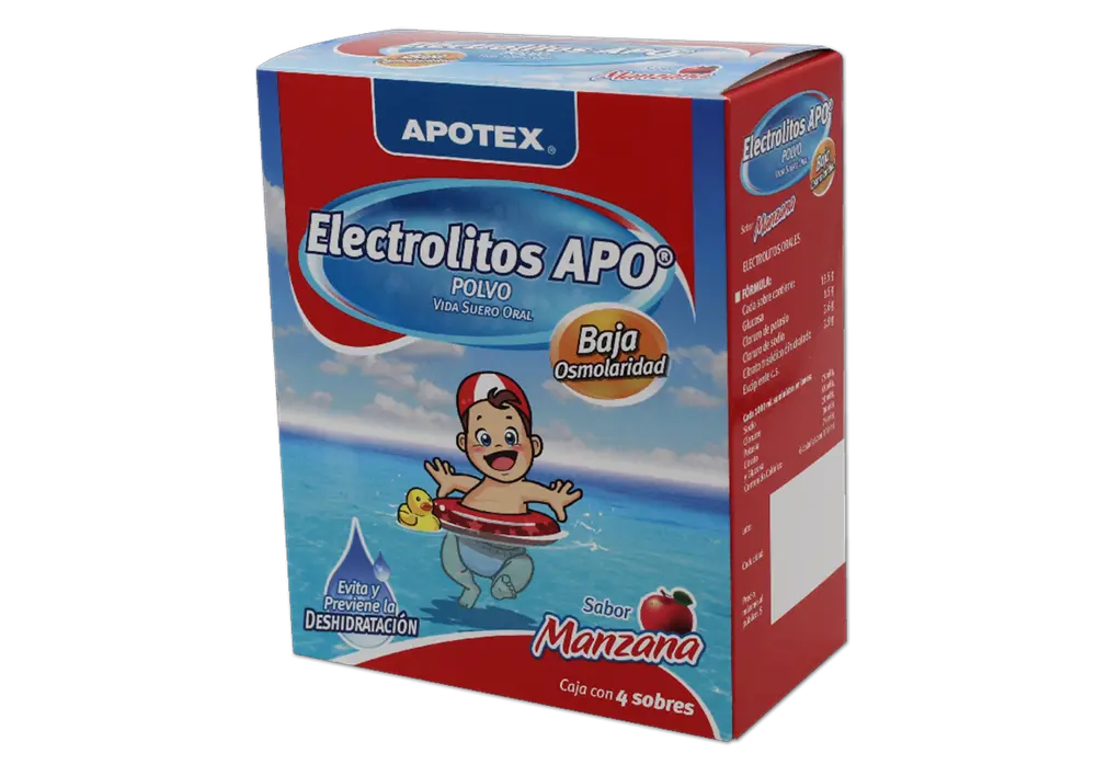 ELECTROLITOS APO MZNA BAJA OSMOLARIDAD C/4SB (APOTEX/PROTEIN)
