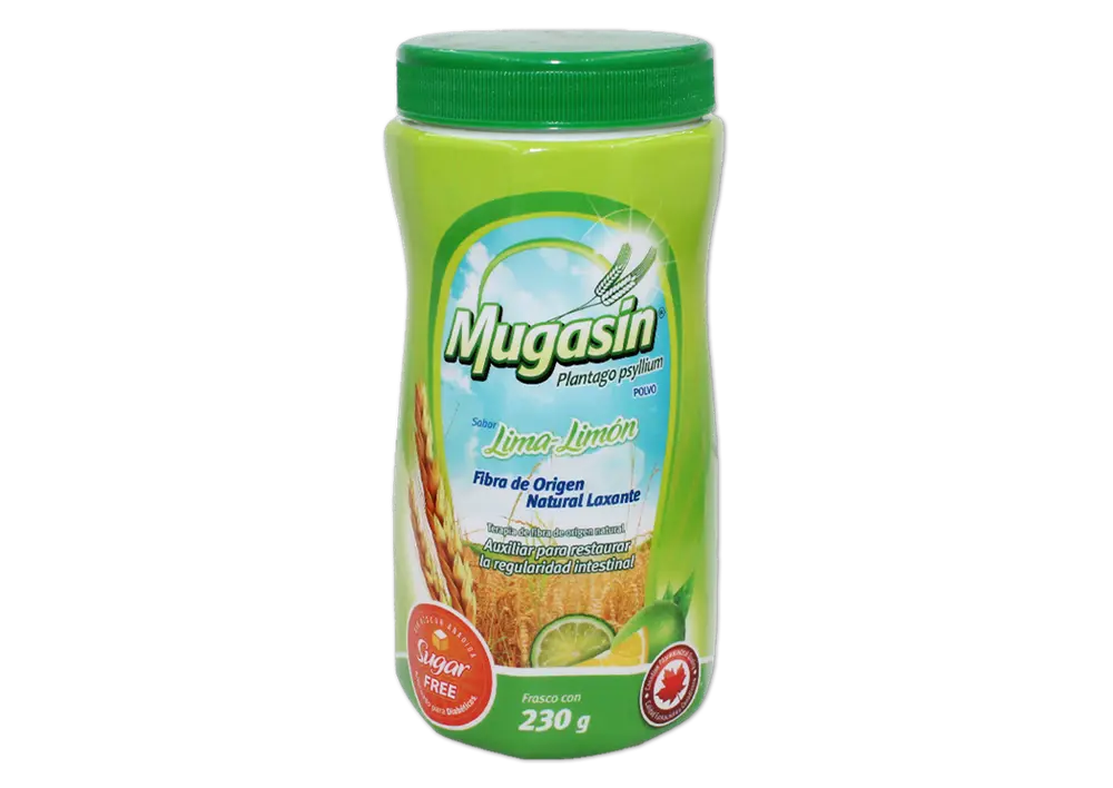 MUGASIN LIMA-LIMON POLVO 230G LAXANTE (APOTEX/PROTEIN)