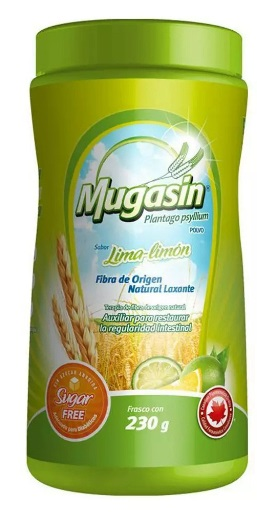 MUGASIN LIMA-LIMON POLVO 230G LAXANTE (APOTEX/PROTEIN)