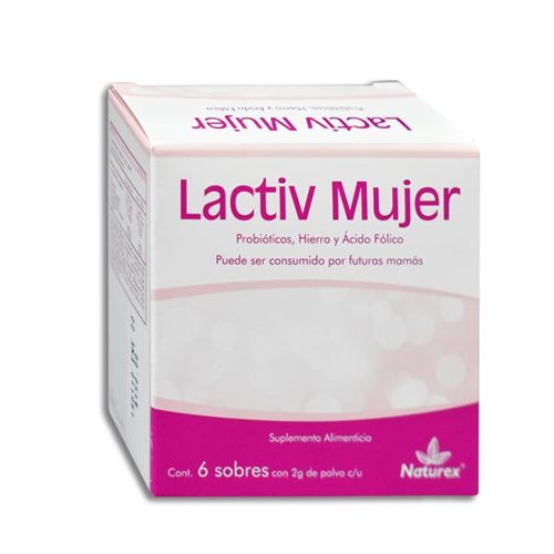 LACTIV MUJER SOB C/6 2 GR ( BAJAS )