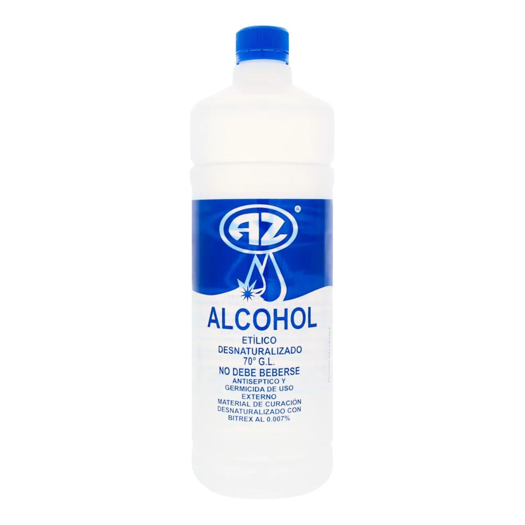 ALCOHOL ETILICO DESNATURALIZADO C/1L (BAJAS)