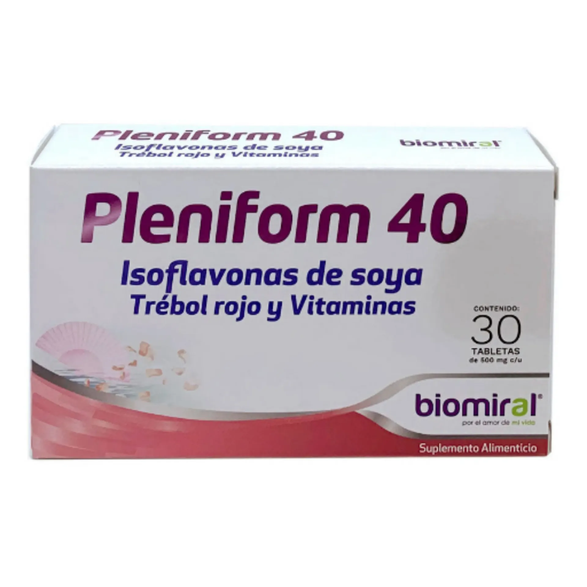 PLENIFORM 40 C/30 TABS (BLACK COHOSH/BARBASCO/TREBOL ROJO)(IVA)(FARMIRAL/BIOMIRAL)