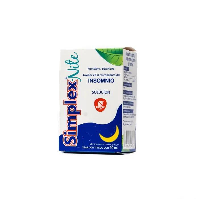 SIMPLEX-NITE SOL C/30ML (PASSIFLORA/VALERIANA)(NARTEX)