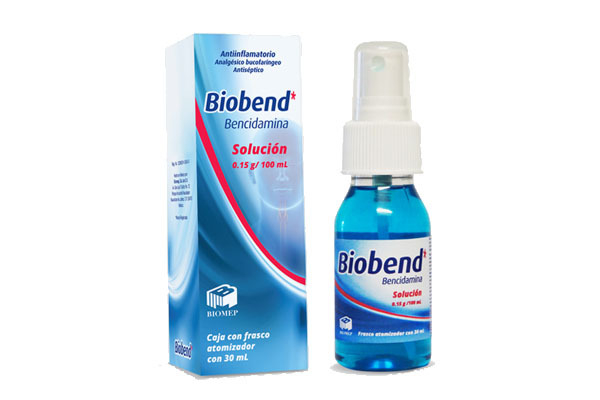 BIOBEND SOL C/ATOMIZADOR 30ML (BENCIDAMINA)(BIOMEP)