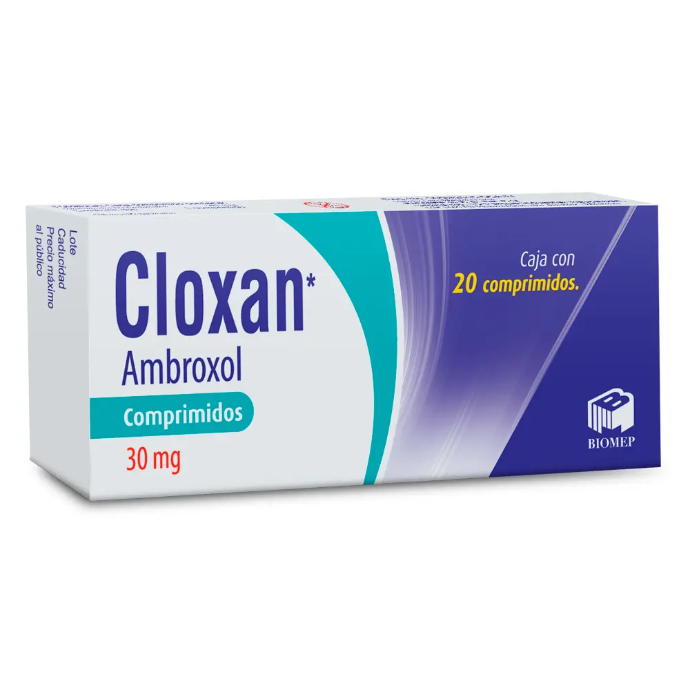 CLOXAN 30MG C/20 COMP (AMBROXOL)(BIOMEP)