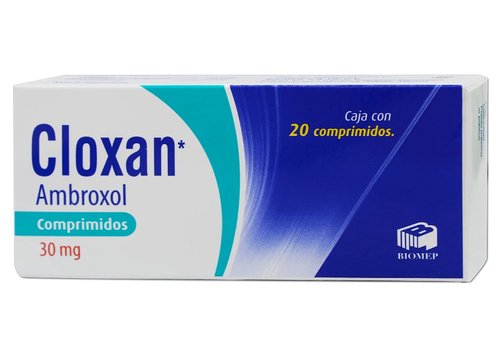CLOXAN 30MG C/20 COMP ( AMBROXOL ) ( BIOMEP )
