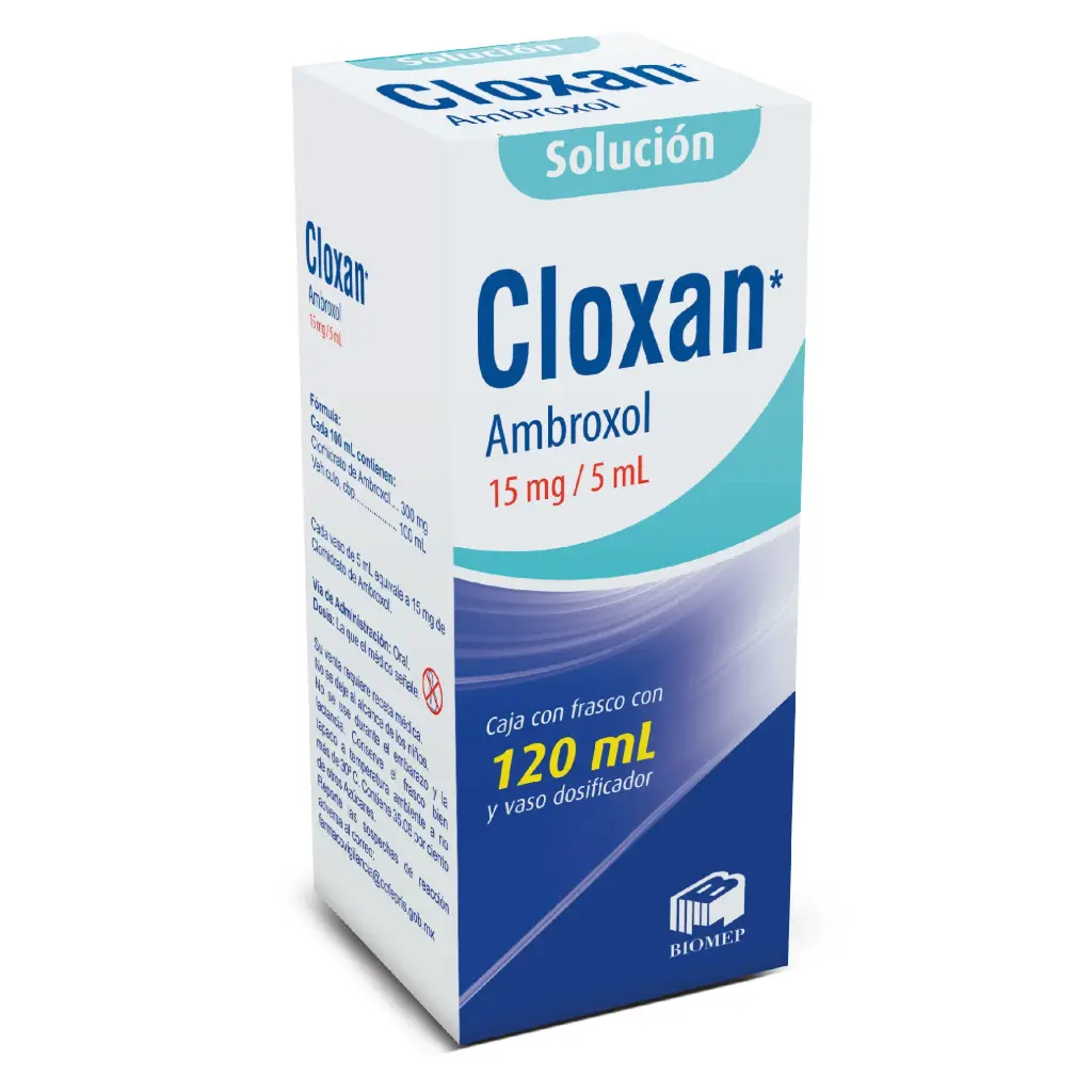 CLOXAN 300MG/100ML C/120ML SOL (AMBROXOL)(BIOMEP)