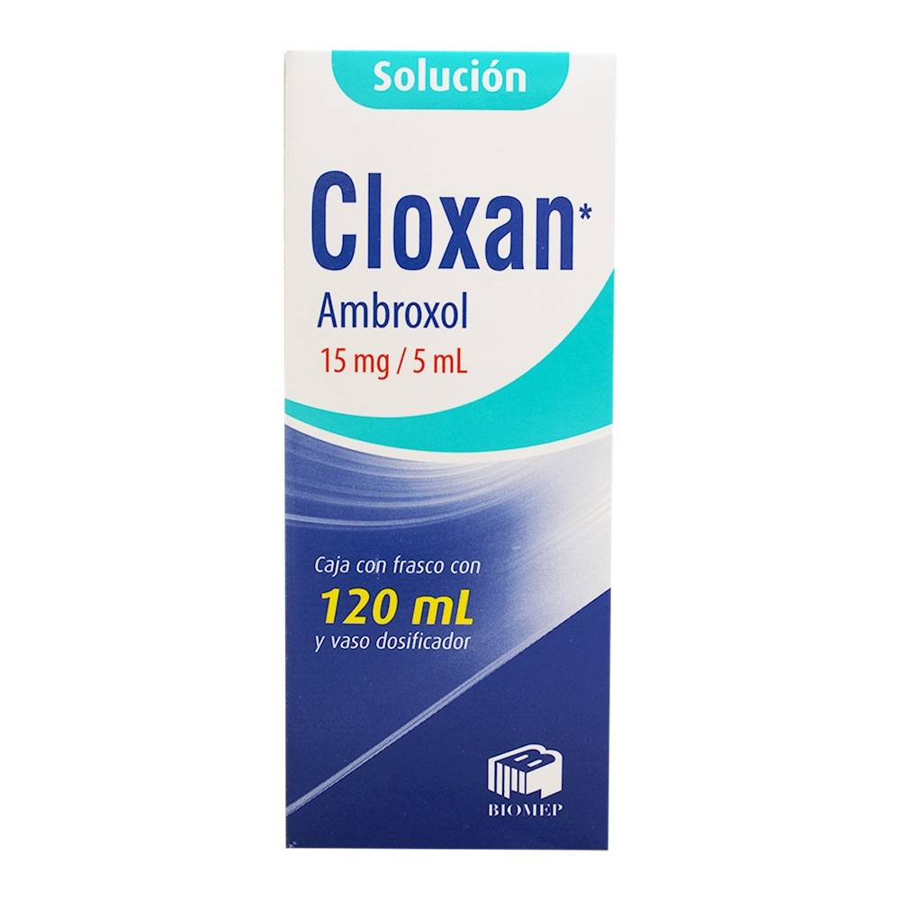 CLOXAN 300MG/100ML C/120ML SOL (AMBROXOL)(BIOMEP)