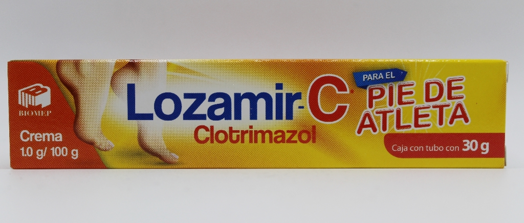 LOZAMIR-C 1% C/30 G CREMA ( CLOTRIMAZOL )(BIOMEP)