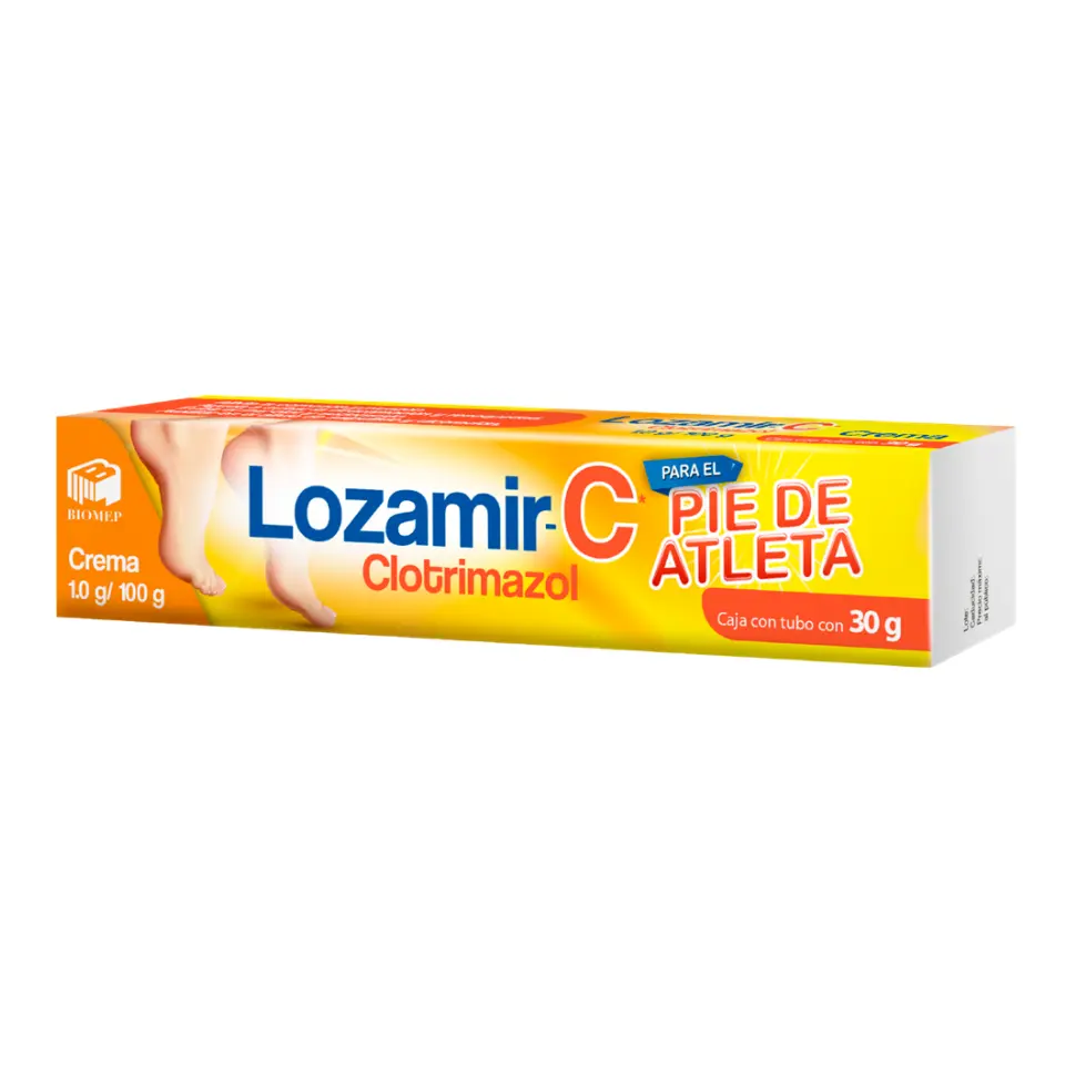 LOZAMIR-C 1% C/30G CREMA (CLOTRIMAZOL)(BIOMEP)