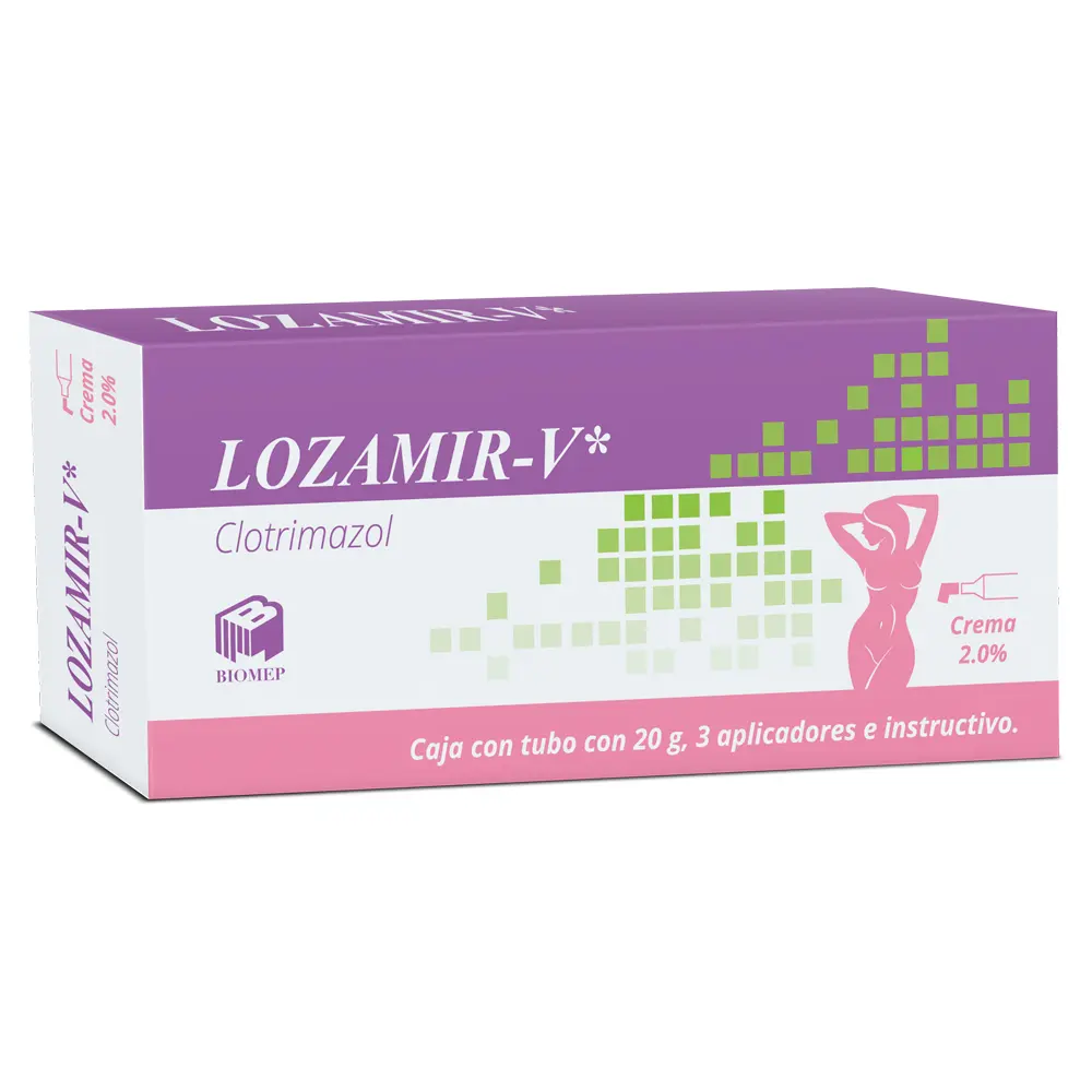 LOZAMIR-V 2% C/20G CREMA (CLOTRIMAZOL)(BIOMEP)