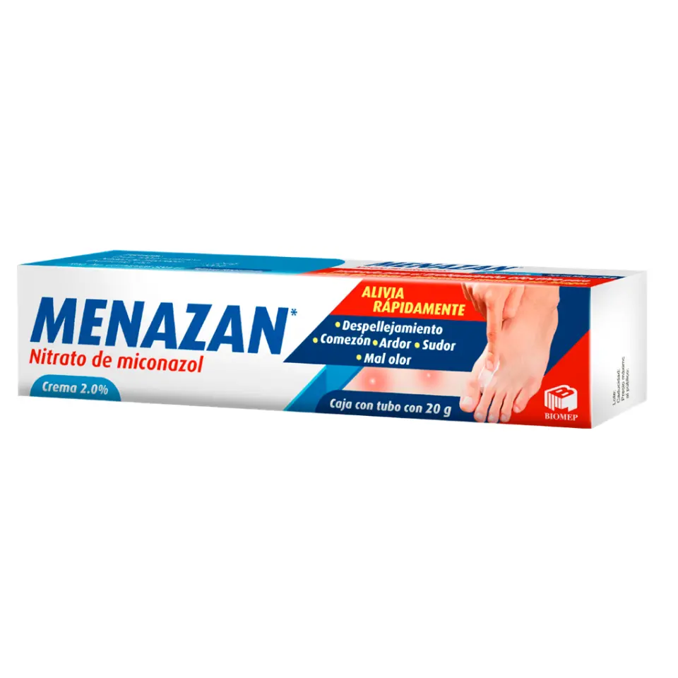 MENAZAN 2% C/20G CREMA (MICONAZOL)(BIOMEP)
