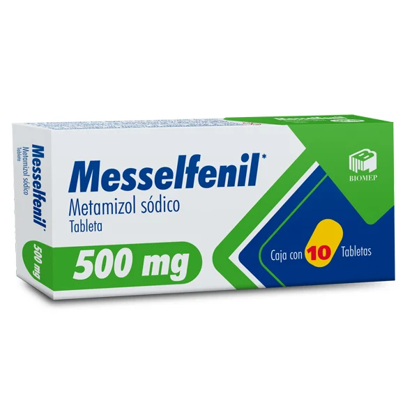 MESSELFENIL 500 MG C/10 COMP ( METAMIZOL SODICO )(BIOMEP)