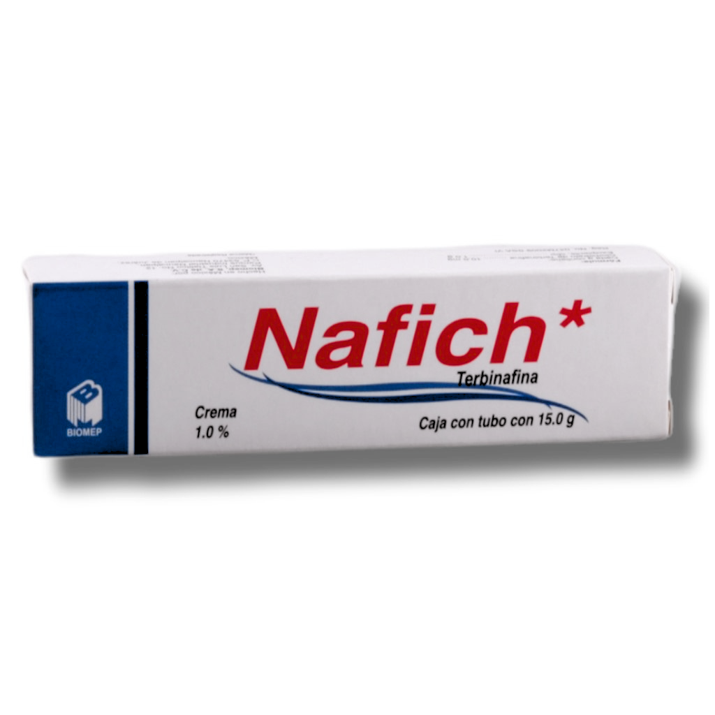 NAFICH 1 % C/15 G CREMA (TERBINAFINA) (BIOMEP)