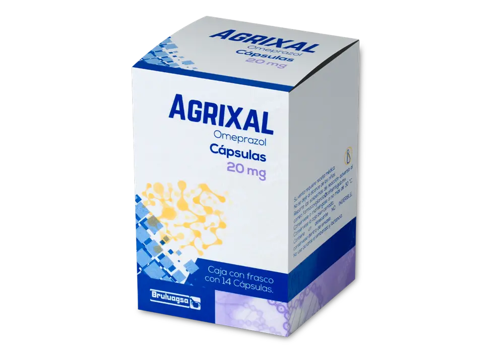 AGRIXAL 20MG C/28 CAPS (OMEPRAZOL)(BRULUAGSA)