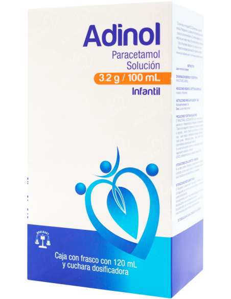 ADINOL C/120 ML JARABE (PARACETAMOL)(BRULUART)