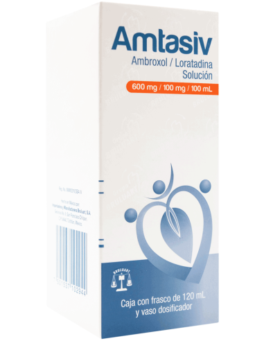 AMTASIV C/120 ML SOL (AMBROXOL, LORATADINA)(BRULUART)