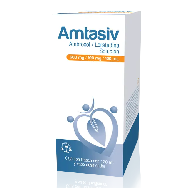 AMTASIV C/120ML SOL (AMBROXOL, LORATADINA)(BRULUART)