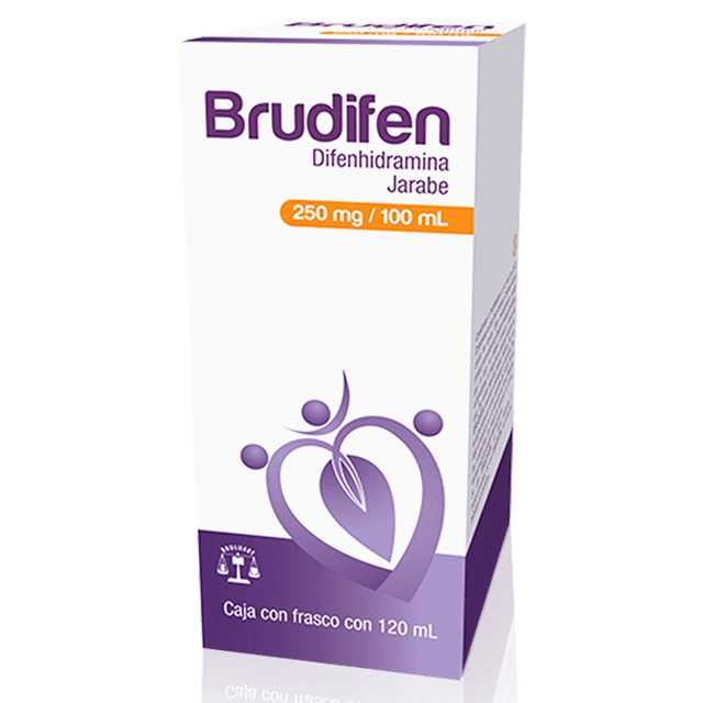 BRUDIFEN JBE C/120ML (DIFENHIDRAMINA)(BRULUART)