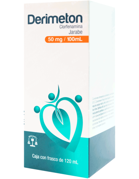DERIMETON 50 MG C/120 ML JARABE ( CLORFENAMINA )(BRULUART)