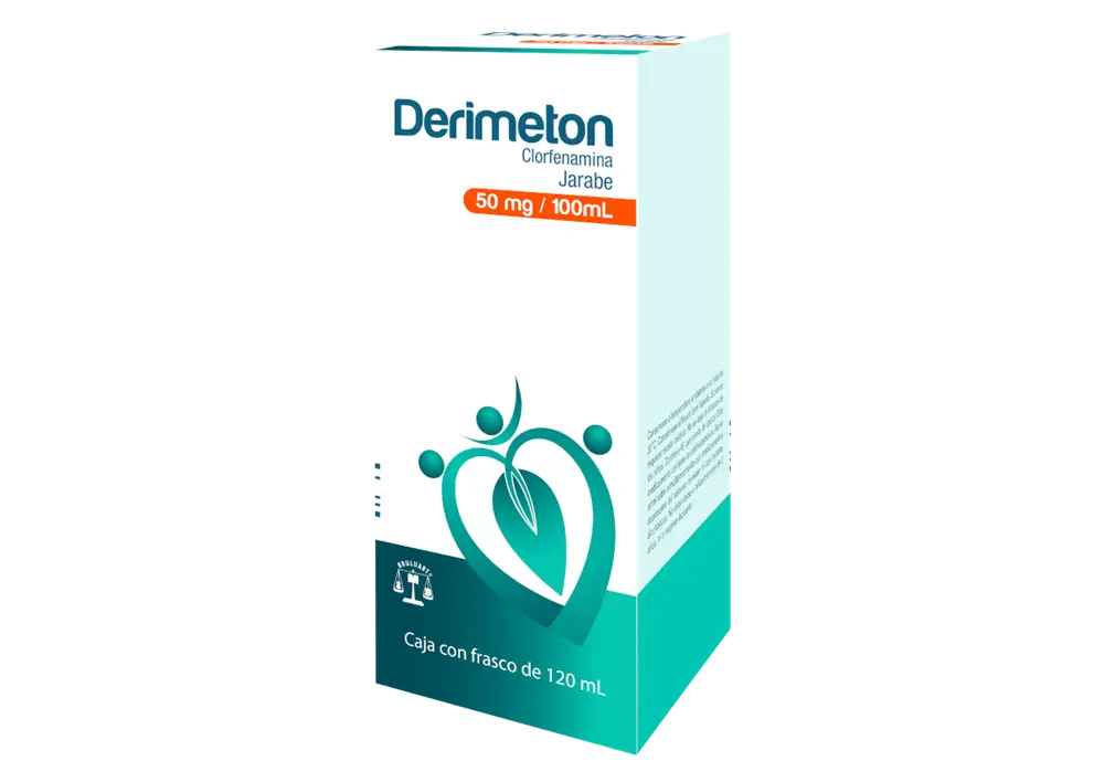 DERIMETON 50MG C/120ML JARABE (CLORFENAMINA)(BRULUART)