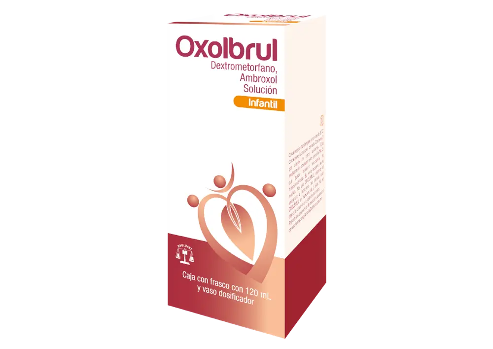 OXOLBRUL INFANTIL  C/120 ML SOL (AMBROXOL, DEXTROMETORFANO)(BRULUART)