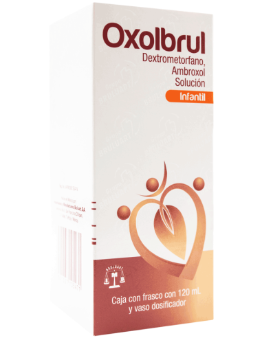 OXOLBRUL INFANTIL  C/120 ML SOL (AMBROXOL, DEXTROMETORFANO)(BRULUART)