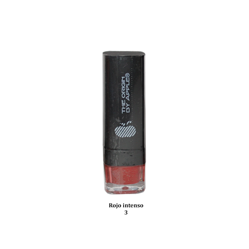 LABIAL DE LUJO THE ORIGIN TONO #3 ROJO INTENSO(BY APPLE)