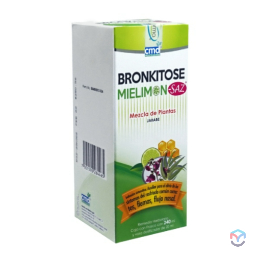 BRONKITOSE SAZ JBE 240ML ( EUCALIPTO/GORDOLOBO/BUGAMBILIA/SAUCO ) ( CMD )