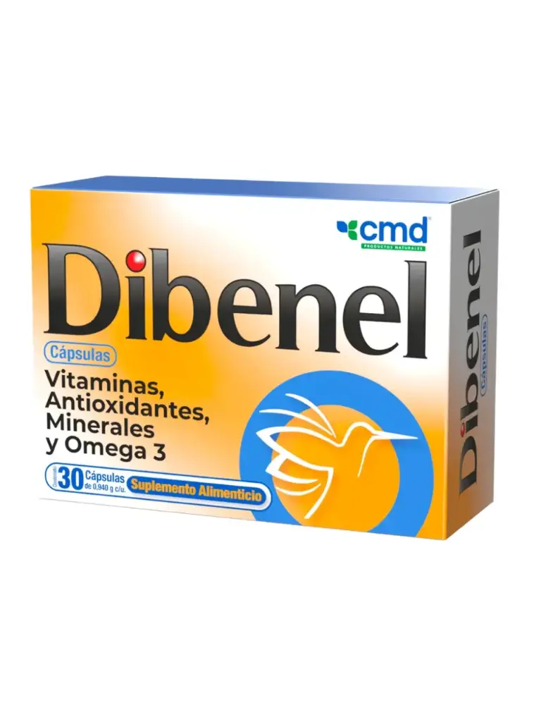 DIBENEL C/30 CAPS (OMEGA 3, VIT Y MIN, ANTIOXIDANTES)(IVA)(CMD)