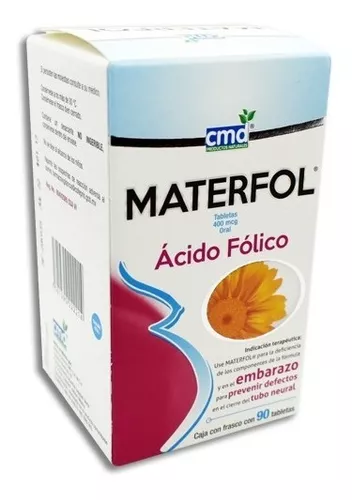 MATERFOL 0.4 MG C/90 TABS (ACIDO FOLICO)(CMD)