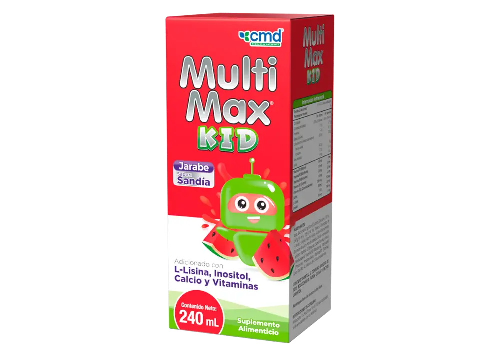 MULTIMAX KID C/240ML JBE (MULTIVITAMINICO INFANTIL)(IVA)(CMD)