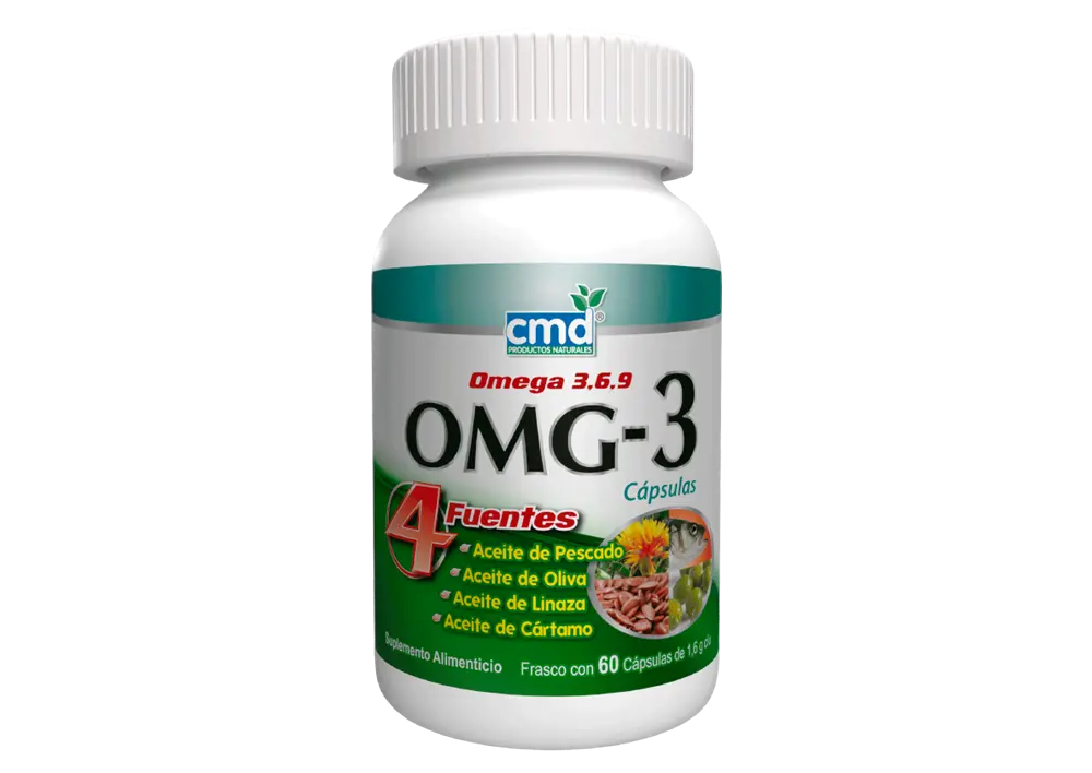 OMG-3 C/60 CAPS (ACE PESCADO/OLIVA/LINAZA/CARTAMO)(IVA)(CMD)