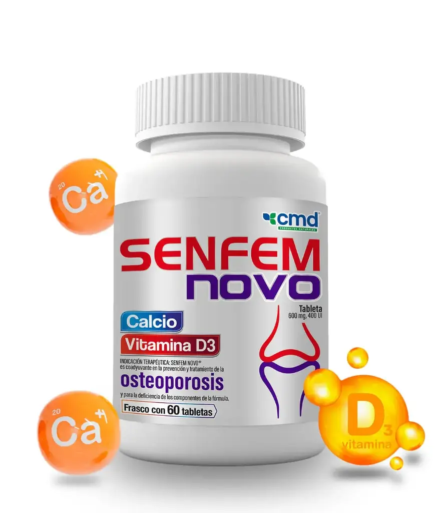 SENFEM NOVO C/60 TAB (CALCIO, COLECALCIFEROL)(CMD)