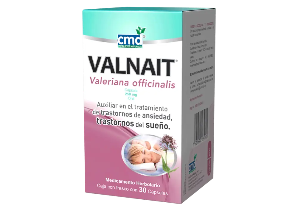 VALNAIT 250MG C/30 CAP (VALERIANA, OFICINNALIS)