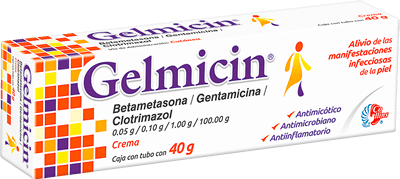 GELMICIN C/40 G CREMA ( BETAMETASONA, CLOTRIMAZOL, GENTAMICINA ) (COLLINS)