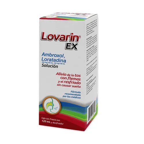 LOVARIN-EX C/120ML JBE (AMBROXOL, LORATADINA)(COLLINS)