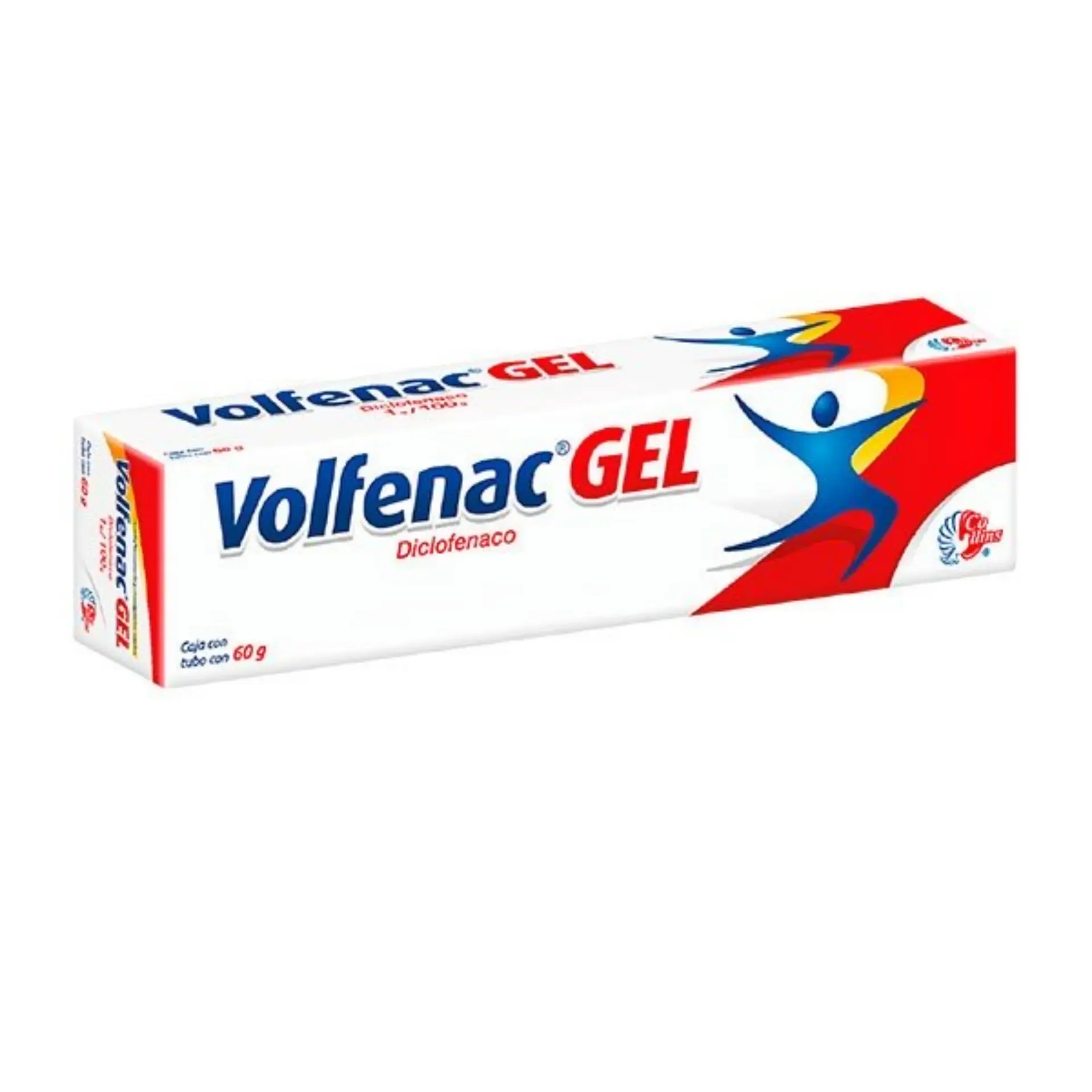 VOLFENAC 1.235 % C/60G GEL (DICLOFENACO SODICO)(COLLINS)