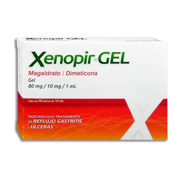 XENOPIRGEL GEL C/10 SOB 10/80 MG (COLLINS (PRO_FARMA)